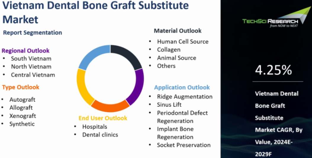 Vietnam Dental Bone Graft Substitute Market Size, Share and Forecast 2029F